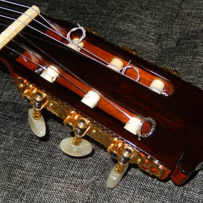 OSAMU NAKADE FC30 1994 - FELIPE CONDE CLASS FLAMENCO CONCERT GUITAR - CEDAR/BRAZILIAN ROSEWOOD image 7