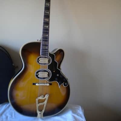 Carlo Greco Jazz Sunburst Guitar image 8
