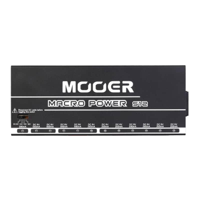Mooer Macro Power S12 Isolated Professional Guitar Pedalboard Power Supply image 1