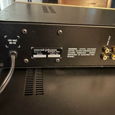 Conrad Johnson PV-10AL & MF-2200 Amplifier Serviced. WILL SEPARATE image 11