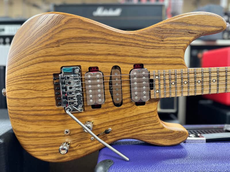 Charvel Guthrie Govan USA Signature HSH Natural Caramelized Ash image 1