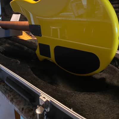 2019 Ernie Ball Music Man Bongo HD Yellow image 5