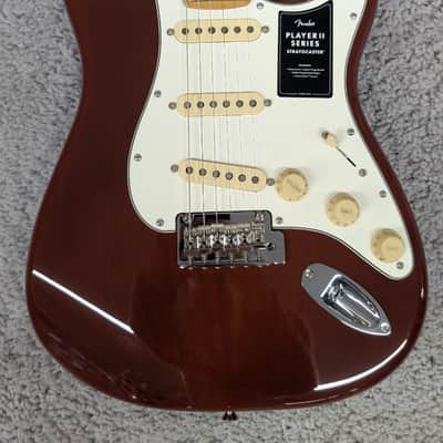 Fender Player II Stratocaster, Maple Fingerboard, Transparent Mocha Burst - MIM image 2