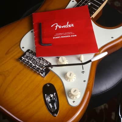 Upgraded Fender Stratocaster American Performer, USA 2020 - Transparent Brown Burst image 8
