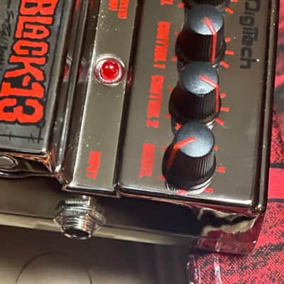 DigiTech Scott Ian Black-13 - Chrome Distortion Pedal image 13