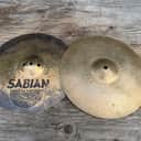 SABIAN 14in HH Hand Hammered Fusion Hi Hat Pair Cymbals hihats