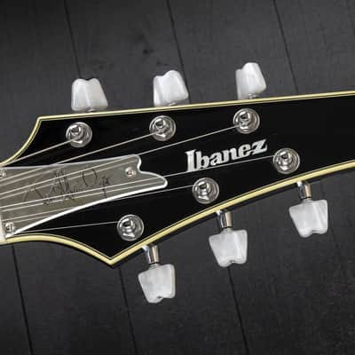 Ibanez PS3CM Paul Stanley Signature - Black Cracked Mirror image 8