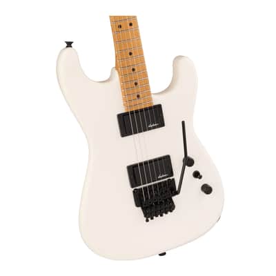 Jackson Pro Origins 1985 San Dimas SD1 HH MPL Electric Guitar with Maple Fingerboard Alder Body Jackson J90-C Bridge and J-50N Pickups (Snow White) image 3