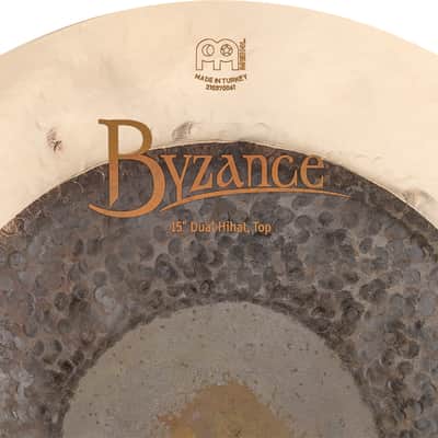 MEINL B15DUH Byzance Dual HiHat 15 Zoll extra dry/brilliant image 7