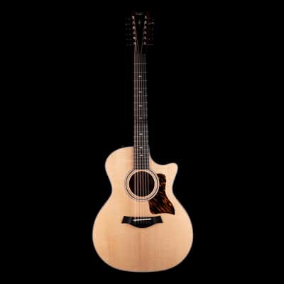 Taylor 354ce Grand Auditorium 12-String Acoustic Electric Guitar Natural With Case image 3
