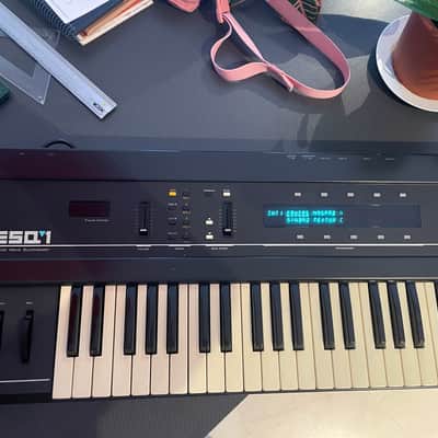 Ensoniq ESQ-1 Wave Synthesizer 1986 - Black image 5