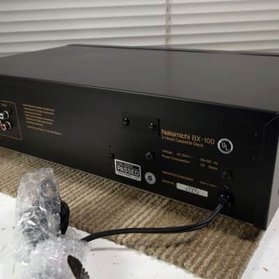 1986 Nakamichi BX-100 Stereo Cassette Deck New Belts & Serviced 03-03-2025 Excellent Condition #472 image 6