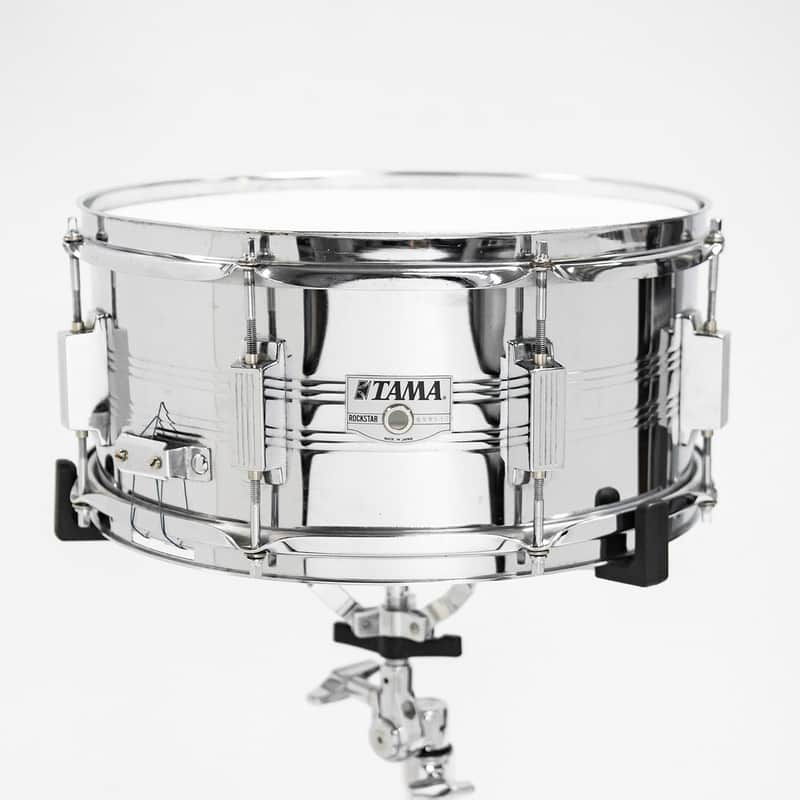 Tama RS-106 Rockstar 6.5x14" 8-Lug Chrome Steel Snare Drum 1988 - 1994 image 1