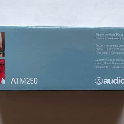 Audio-Technica ATM250 Hypercardioid Dynamic Microphone 2010s - Black image 6