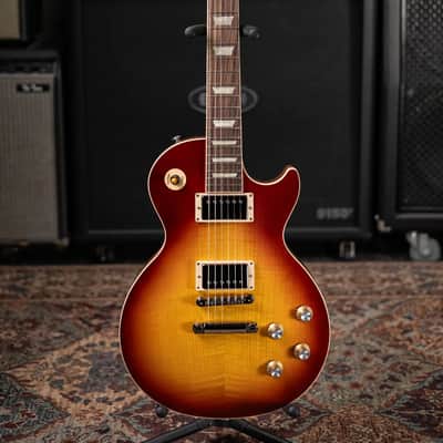 Gibson Les Paul Standard 60s Faded Electric Guitar - Vintage Bourbon Burst with Hardshell Case image 3