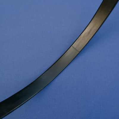 Sonor Teardrop Bass Drum Hoop 20" Black and Gold Stripe Vintage image 10
