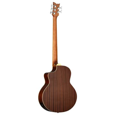 Ortega D7CE-5 Deep Series 7 Spruce Top Mahogany Neck Medium Scale 5-String Acoustic-Electric Bass Guitar image 6