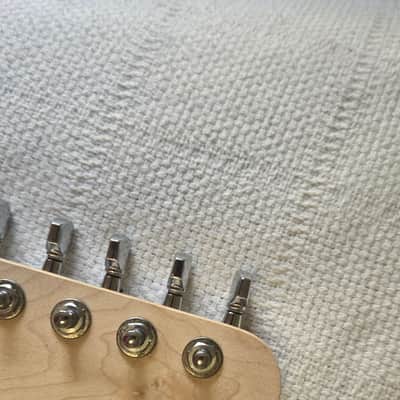 2026 Warmoth Telecaster Neck, Stainless Frets LEVELED with Gotoh Tuners INCLUDED, Tusq XL nut cut by Luthier,  Vintage Modern, 59 roundback, 1 11/16" 43mm nut, 10-16" radius. image 4