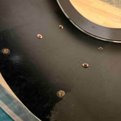 ~RARE!~ MIJ Yamaha Recording Custom 16x22 Bass Drum in Deep Aqua Stain Lacquer image 6