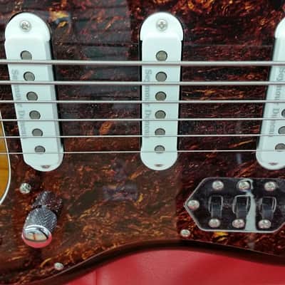 Schecter Hellcat VI 6 string Bass Guitar Sunburst image 4