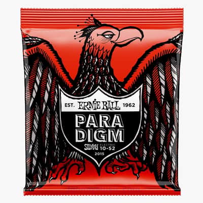 Skinny Top Heavy Bottom Slinky Paradigm Electric Guitar Strings 10-52 Gauge Plasma+Nanotech Treated image 1