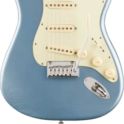Fender American Ultra Luxe Vintage '60s Stratocaster, Rosewood Fingerboard - Ice Blue Metallic image 1