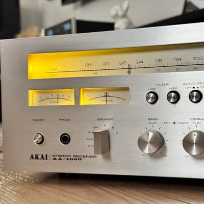 Vintage AKAI AA-1150 Stereo Receiver ~FULLY SERVICED + LED UPGRADE~ MINT ! image 4
