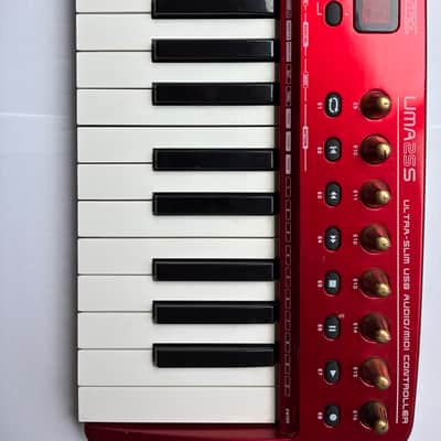 Behringer U-Control UMA25S 25-Key USB MIDI Controller 2010s - Red image 5