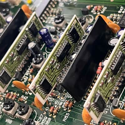 Roland Juno-106 ✅  original chips and pin sockets installed ✅ image 15