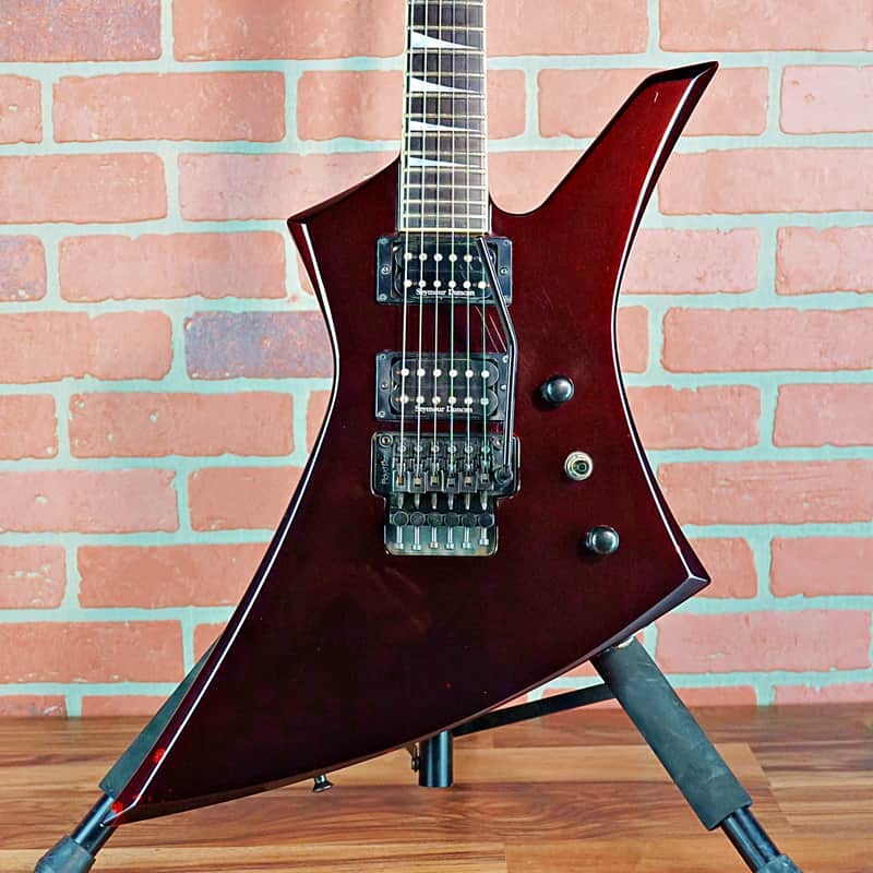 Jackson USA Kelly KE2 2000 Midnight Wine Red OHSC image 1