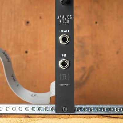 Recovery Effects ANALOG KICK EURORACK MODULE (Bass and Percussion) 2020 - Black image 1