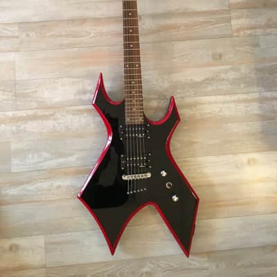 B.C. Rich WARLOCK BLACK/RED image 1