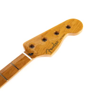 Fender Roasted Maple Jazz Bass Neck MN - Bass Part image 3