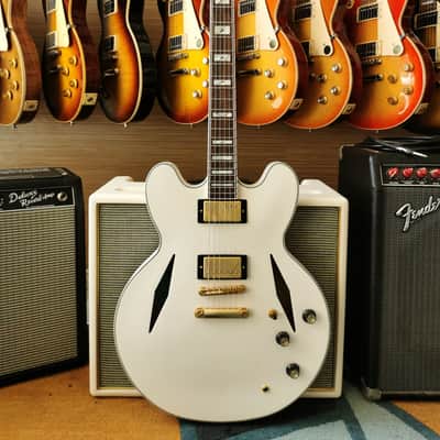 Epiphone Emily Wolfe "White Wolfe" Sheraton 2023 - Aged Bone White image 1