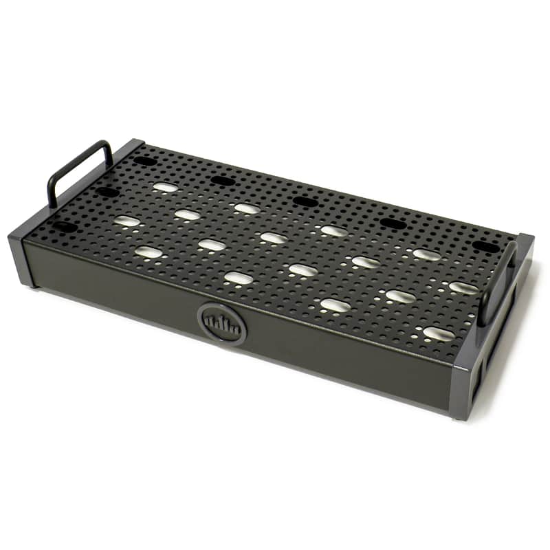 Temple Audio Solo 18 (18" x 8.5") Pedalboard Temple Gun Metal SOLO-18-GM image 1