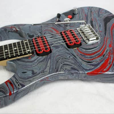 Custom Swirl Painted and Upgraded Ibanez Gio RG Electric Guitar image 17