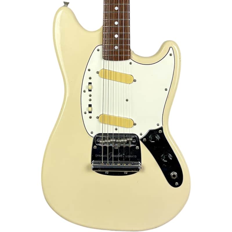 Fender Japan 66 Reissue Mustang 1997-2000 - Vintage White