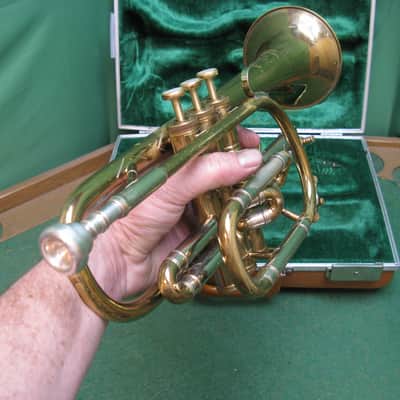 Besson 8-10 Cornet 1960's - Reconditioned - Original Case & Besson 5 MP image 16