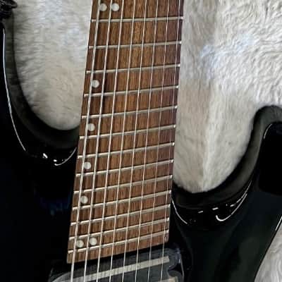 Jackson X Series Dinky Arch Top DKAF8 MS, Laurel board, Multi-Scale, Gloss Black image 7