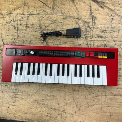 Used Yamaha Reface YC Combo Organ Synthesizer Synth Keyboard with AC Adapter