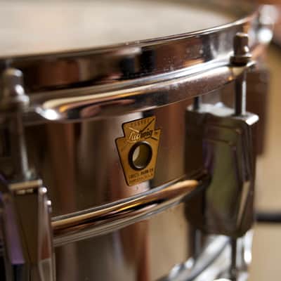 Ludwig 980 Super Classic 1966 - Champagne Sparkle with full factory checklist & original drum heads image 18