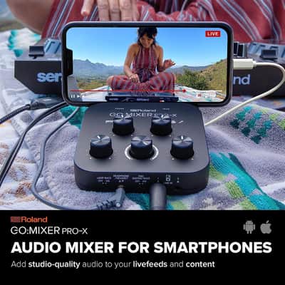 Roland GO:MIXER PRO-X Audio Mixer for Smartphones image 5