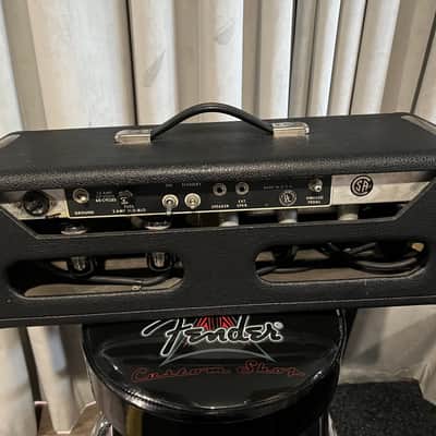 Fender Bandmaster "Drip Edge" 50-Watt 2-Channel Guitar Amp Head 1968 - 1969 - Silverface image 8