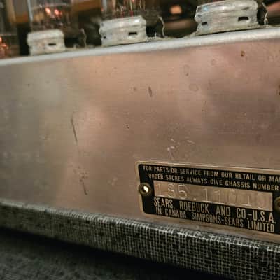 Silvertone 1484 Twin Twelve 1963 image 15