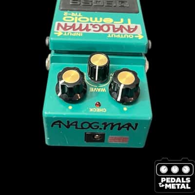 Analogman Boss TR-2 Tremolo with Mod 2010s - Green - X12665 image 4