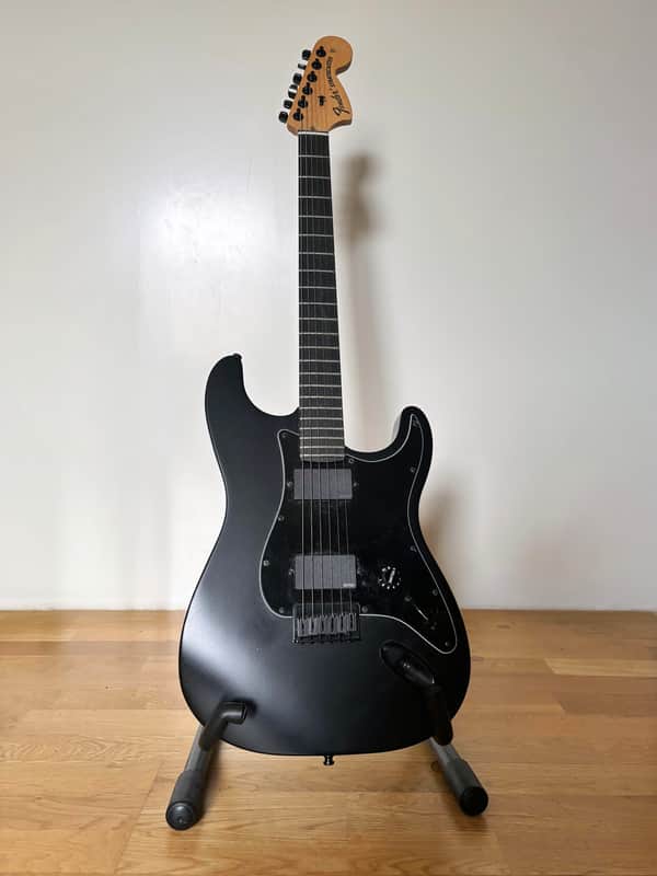 Fender Jim Root Stratocaster Flat Black 2018 USA w/ EMG 60/81 – Slipknot Signature image 1