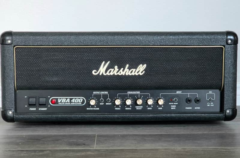 Marshall VBA VBA400 400-Watt Tube Bass Guitar Amp Head