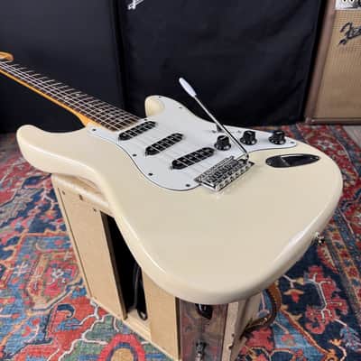 Fernandes Revival Series ‘76 Stratocaster RST50-W Olympic White Rosewood - 1980's image 13