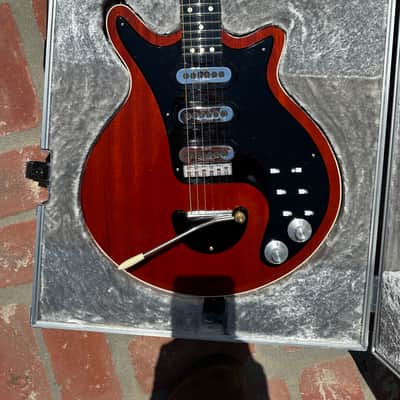 K’s Guitar Works Brian May Red Special 2007 - Red image 2