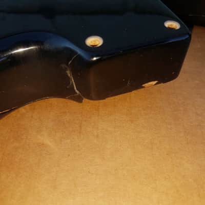 2004 FENDER STRATOCASTER BODY - made in USA - BLACK RELIC image 11